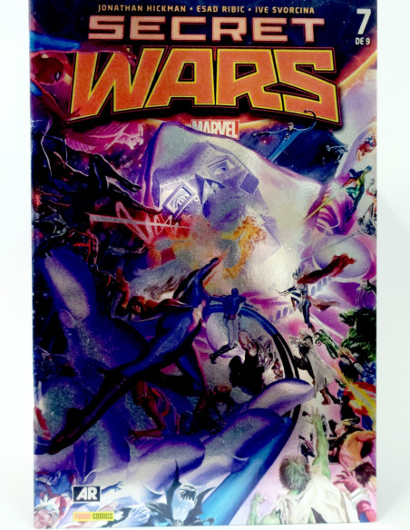 CÓMIC SECRET WARS 7 PANINI MARVEL GRAPA DE KIOSCO