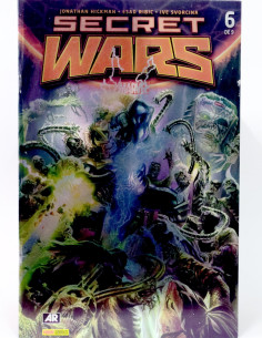 CÓMIC SECRET WARS 6 PANINI MARVEL GRAPA DE KIOSCO