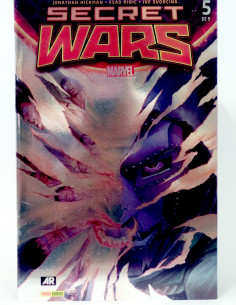 CÓMIC SECRET WARS 5 PANINI MARVEL GRAPA DE KIOSCO