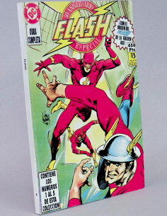 CÓMIC FLASH 4 DC 1 AL 5 RETAPADO EDICIONES ZINCO OBRA...