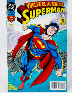 CÓMIC SUPERMAN 5 VOL.3 DC EDICIONES ZINCO VOLUMEN GRAPA...