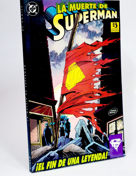 CÓMIC LA MUERTE SUPERMAN EL FIN DE UNA LEYENDA EDICIONES ZINCO EXCELENTE ESTAD0