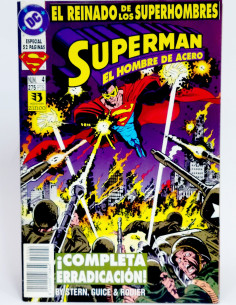 CÓMIC SUPERMAN 4 VOL.3 DC EDICIONES ZINCO VOLUMEN GRAPA...