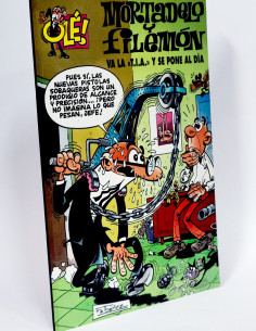 CÓMIC MORTADELO Y FILEMÓN 1 VA LA TIA Y SE PONE AL DIA...