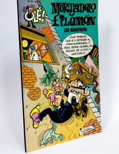 CÓMIC MORTADELO Y FILEMÓN 70 LOS MONSTRUOS OLE EDICIONES...