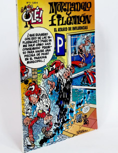 CÓMIC MORTADELO Y FILEMÓN 3 EL ATASCO DE INFLUENCIAS OLE...