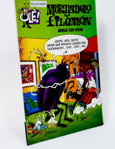 CÓMIC MORTADELO Y FILEMÓN 6 ARMAS CON BICHO OLE EDICIONES...