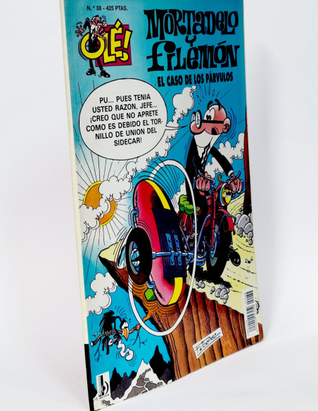 CÓMIC MORTADELO Y FILEMÓN 38 EL CASO DE LOS PÁRVULOS OLE EDICIONES B TERCERA EDICIÓN BUEN ESTADO