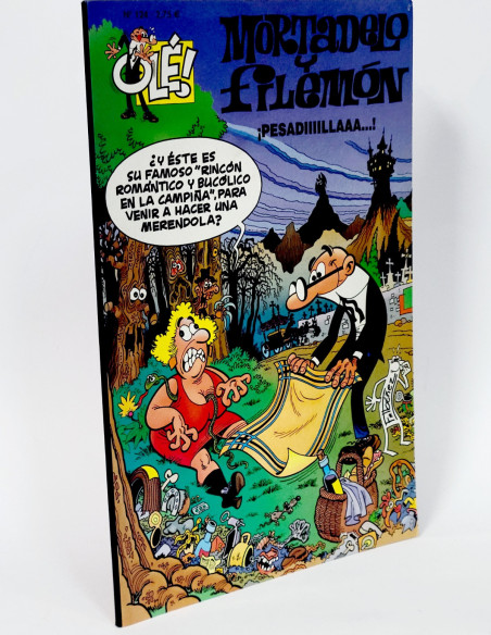 CÓMIC MORTADELO Y FILEMÓN 124 PESADILLA OLE EDICIONES B TERCERA EDICIÓN BUEN ESTADO