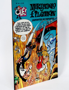 CÓMIC MORTADELO Y FILEMÓN 144 DEPORTES DE ESPANTO OLE...