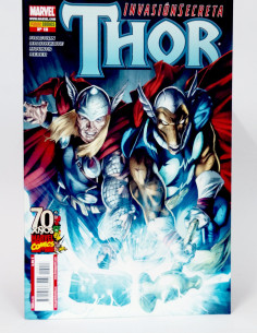 CÓMIC THOR INVASIÓN SECRETA 13 PANINI MARVEL GRAPA DE KIOSCO