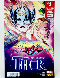 CÓMIC THOR DIOSA DEL TRUENO 72 PANINI MARVEL GRAPA DE KIOSCO