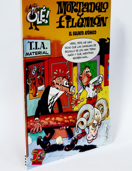 CÓMIC MORTADELO Y FILEMÓN 100 EL SULFATO ATOMICO OLE EDICIONES B QUINTA EDICIÓN EXCELENTE ESTADO