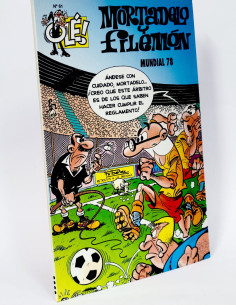 CÓMIC MORTADELO Y FILEMÓN 61 MUNDIAL 78 OLE EDICIONES B...