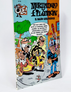 CÓMIC MORTADELO Y FILEMÓN 63 EL BALON CATASTOFRICO OLE...