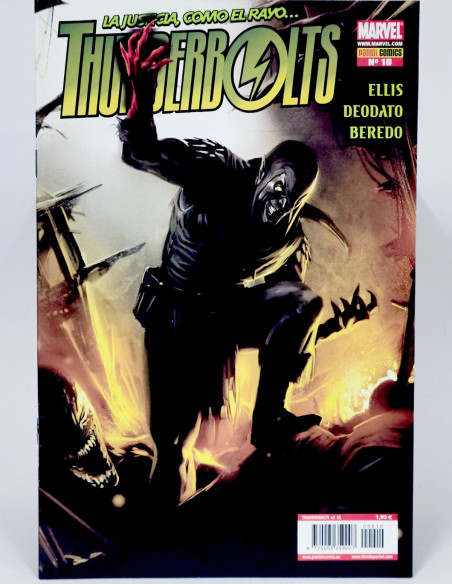 CÓMIC THUNDERBOLTS 10 PANINI MARVEL GRAPA DE KIOSCO