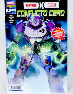 CÓMIC FORTNITE X MARVEL 4 CONFLICTO CERO PANINI MARVEL...