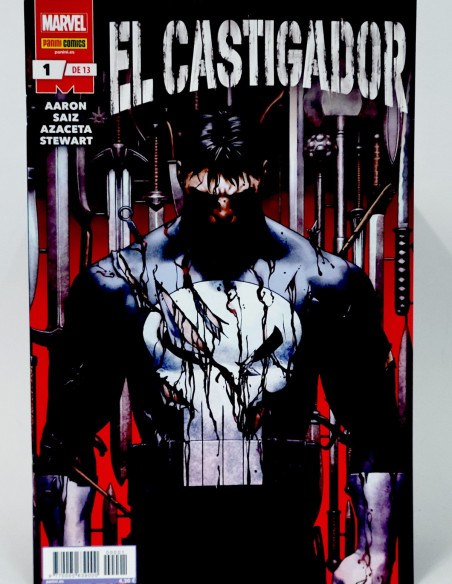 CÓMIC EL CASTIGADOR 1 JULIO 2022 PANINI MARVEL GRAPA DE KIOSCO