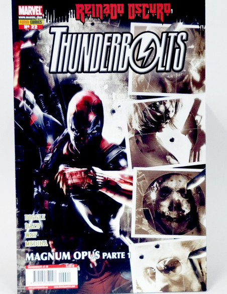CÓMIC THUNDERBOLTS 22 REINADO OSCURO PANINI MARVEL GRAPA DE KIOSCO