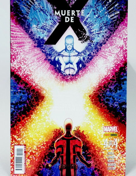 CÓMIC MUERTE DE X 4 PANINI MARVEL GRAPA DE KIOSCO
