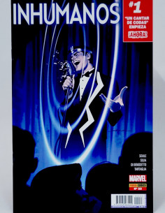 CÓMIC INHUMANOS 33 PANINI MARVEL GRAPA DE KIOSCO