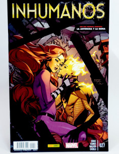 CÓMIC INHUMANOS 27 PANINI MARVEL GRAPA DE KIOSCO
