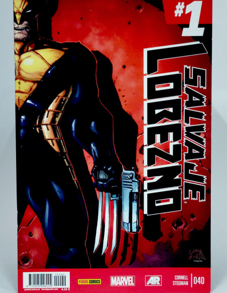 CÓMIC SALVAJE LOBEZNO 40 PANINI MARVEL GRAPA DE KIOSCO