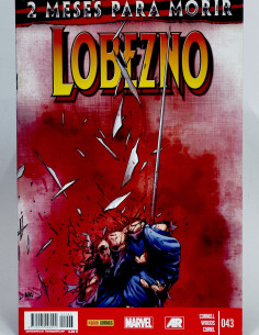 CÓMIC SALVAJE LOBEZNO 43 PANINI MARVEL GRAPA DE KIOSCO