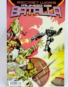 CÓMIC SECRET WARS MUNDO DE BATALLA 2 PANINI MARVEL GRAPA...