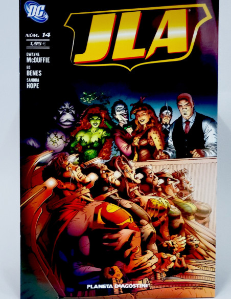 CÓMIC JLA 14 OCTUBRE 2008 DC PLANETA DEAGOSTINI GRAPA DE KIOSCO