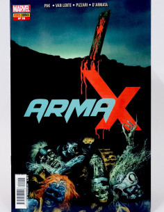 CÓMIC ARMAS X 19 PANINI MARVEL GRAPA DE KIOSCO