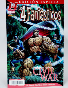 CÓMIC LOS 4 CUATRO FANTASTICOS 14 EDICIÓN ESPECIAL PANINI...