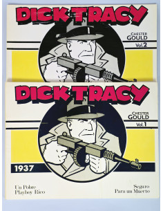 CÓMICS DICK TRACY 1937 COLECCIÓN COMPLETA VOL.1 VOL.2...