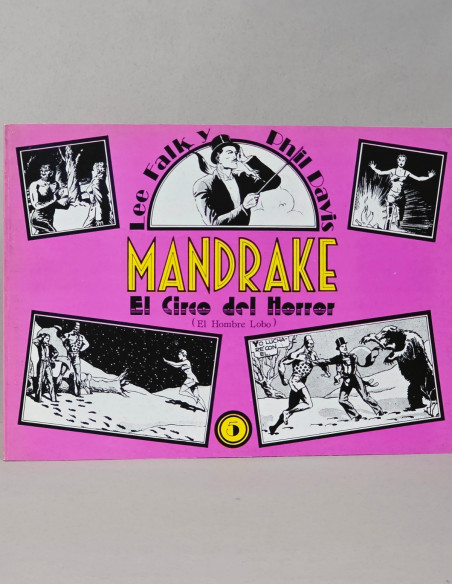 CÓMIC MANDRAKE 5 EL CIRCO DEL HORROR GRANDES CLÁSICOS MUY BUEN ESTADO