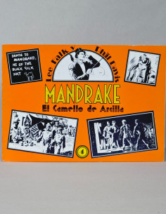 CÓMIC MANDRAKE 4 EL CAMELLO DE ARCILLA GRANDES CLÁSICOS...