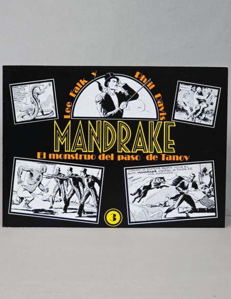 CÓMIC MANDRAKE 3 EL MONSTRUO DEL PASO GRANDES CLÁSICOS DE KIOSCO