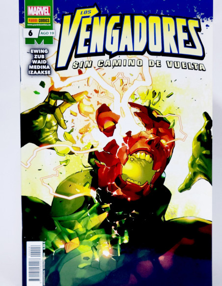 CÓMIC LOS VENGADORES SIN CAMINO DE VUELTA 6 AGOSTO 2019 PANINI MARVEL GRAPA DE KIOSCO