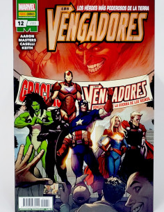 CÓMIC LOS VENGADORES 111 PANINI MARVEL GRAPA DE KIOSCO
