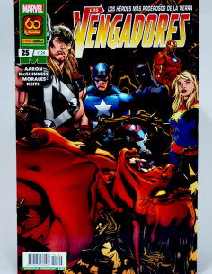 CÓMIC LOS VENGADORES 124 PANINI MARVEL GRAPA DE KIOSCO