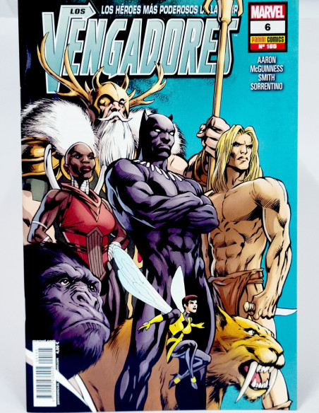 CÓMIC LOS VENGADORES 105 PANINI MARVEL GRAPA DE KIOSCO