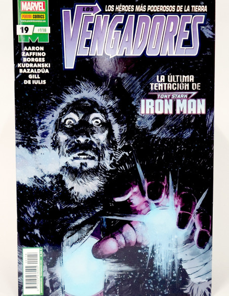 CÓMIC LOS VENGADORES 118 PANINI MARVEL GRAPA DE KIOSCO