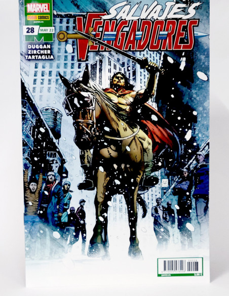 CÓMIC SALVAJES VENGADORES 28 MAYO 2022 PANINI MARVEL GRAPA DE KIOSCO