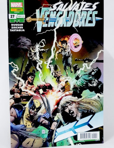 CÓMIC SALVAJES VENGADORES 27 ABRIL 2022 PANINI MARVEL...