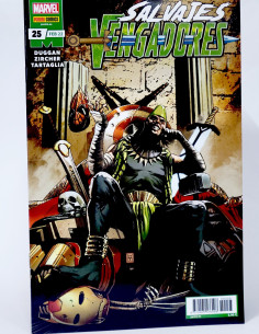 CÓMIC SALVAJES VENGADORES 25 FEBRERO 2022 PANINI MARVEL...