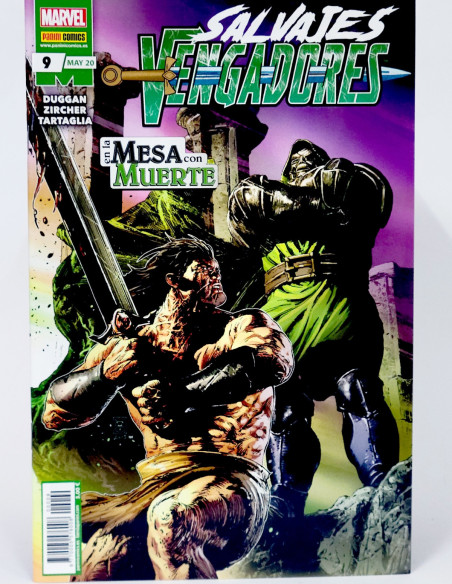 CÓMIC SALVAJES VENGADORES 9 MAYO 2020 PANINI MARVEL GRAPA DE KIOSCO
