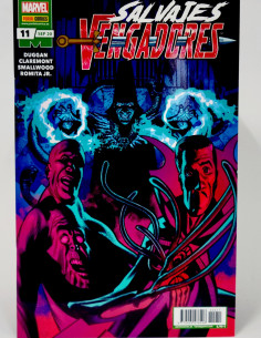 CÓMIC SALVAJES VENGADORES 11 SEPTIEMBRE 2020 PANINI...