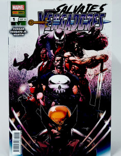 CÓMIC SALVAJES VENGADORES 1 SEPTIEMBRE 2019 PANINI MARVEL...