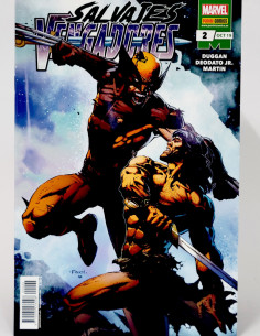 CÓMIC SALVAJES VENGADORES 2 OCTUBRE 2019 PANINI MARVEL...
