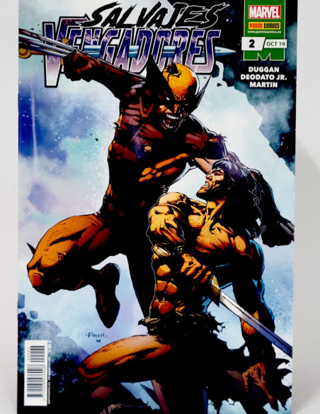 CÓMIC SALVAJES VENGADORES 2 OCTUBRE 2019 PANINI MARVEL GRAPA DE KIOSCO