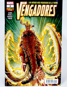 CÓMIC LOS VENGADORES 101 PANINI MARVEL GRAPA DE KIOSCO